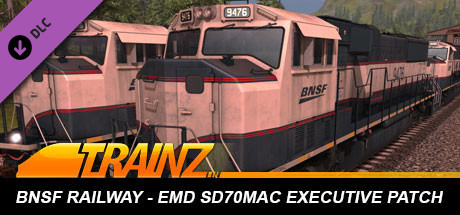 Trainz 2022 DLC - BNSF Railway EMD SD70MAC Executive Patch