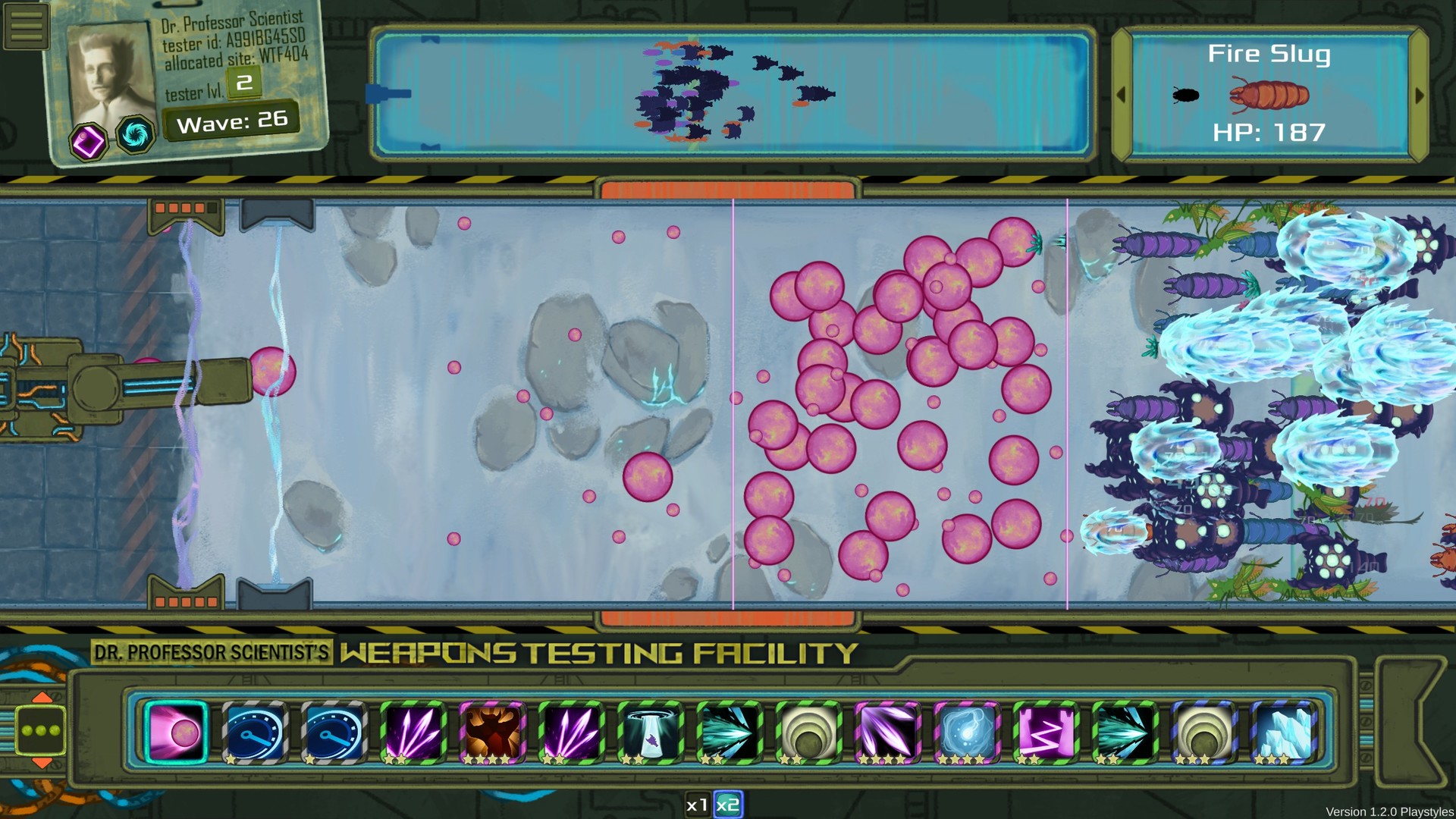 Dr. Professor Scientist's Weapons Testing Facility screenshot 1