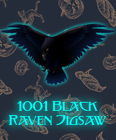 1001 Black Raven Jigsaw