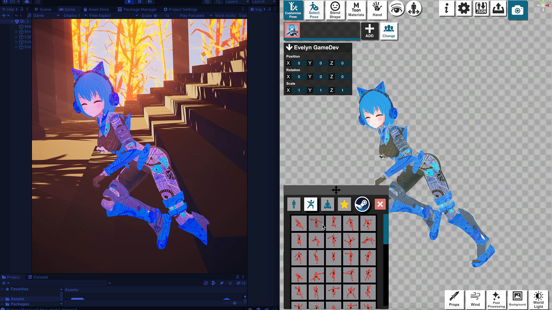 VRM Posing Desktop #6