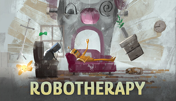 Capsule image of "Robotherapy" which used RoboStreamer for Steam Broadcasting