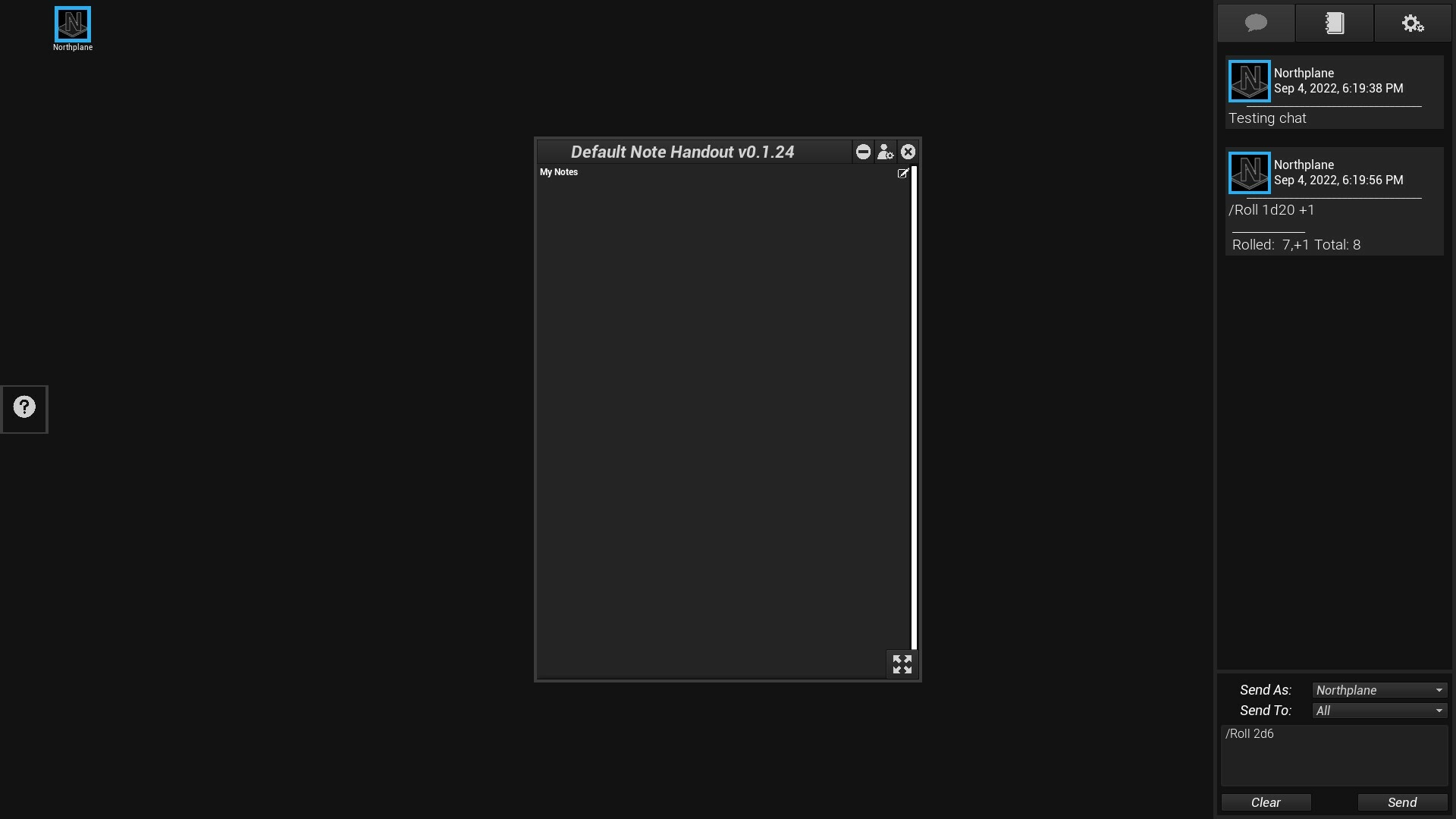 OpenVTT screenshot 6