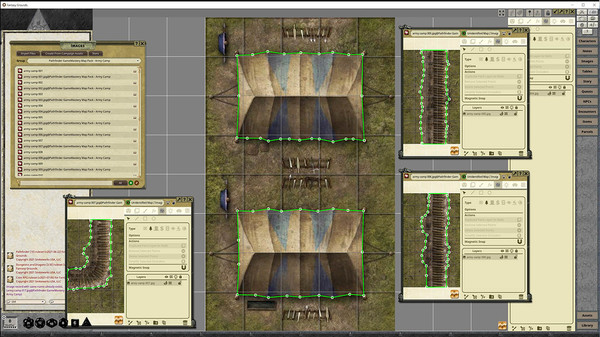 скриншот Fantasy Grounds - Pathfinder RPG - GameMastery Map Pack: Army Camp 2
