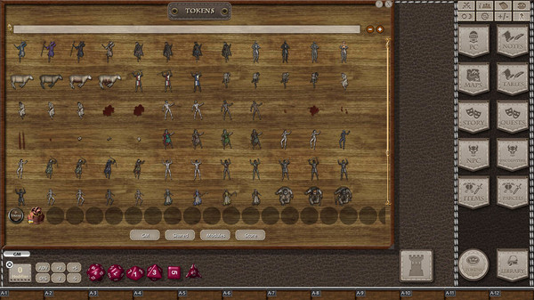 скриншот Fantasy Grounds - Jans Token Pack 35 - Dead and Wounded 4