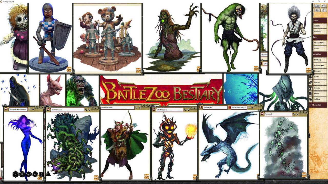 Fantasy Grounds - Battlezoo Bestiary On Steam