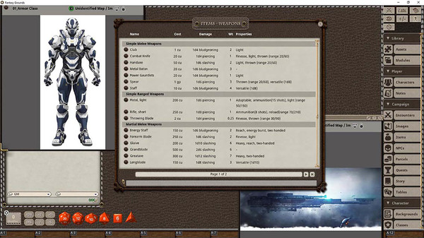 скриншот Fantasy Grounds - Esper Genesis 5E Core Manual 1