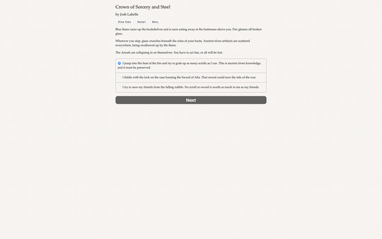 Скриншот из A Crown of Sorcery and Steel Demo