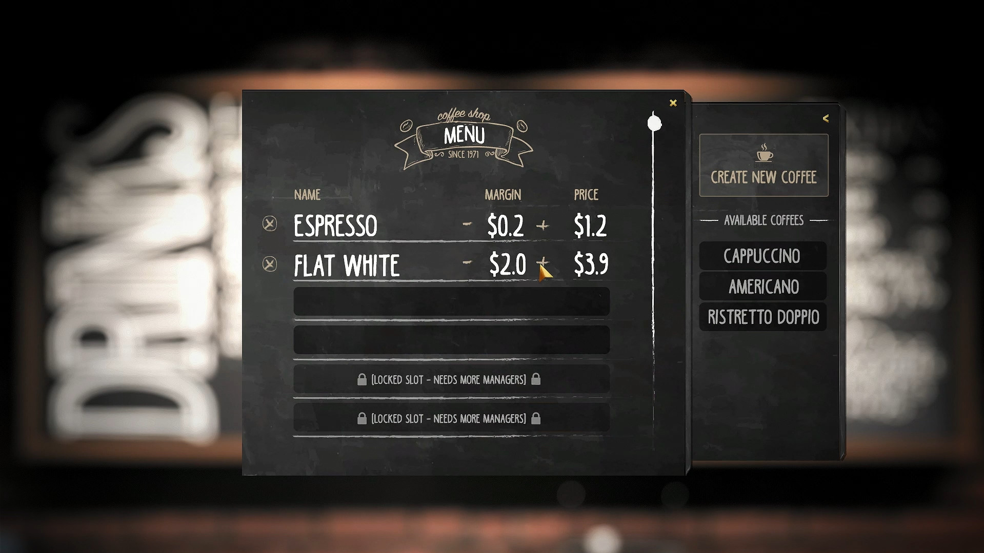 Espresso Tycoon Demo #19