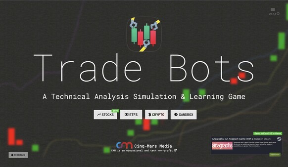 Скриншот из Trade Bots: A Technical Analysis Simulation