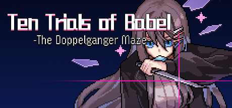 Steam header art for Ten Trials of Babel: The Doppelganger Maze