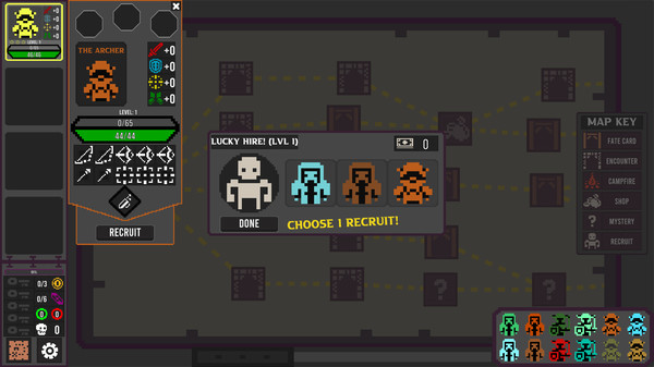Скриншот из Dungeon Reels Tactics