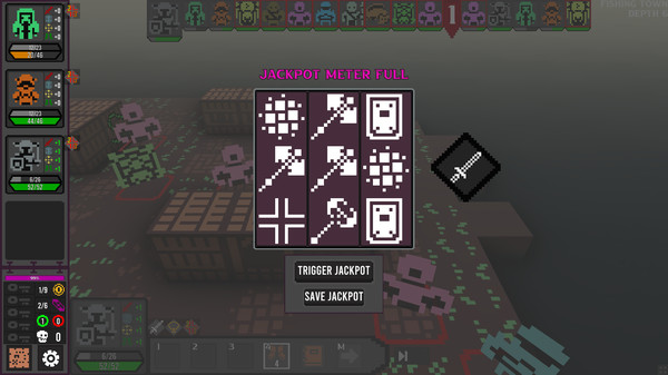 Скриншот из Dungeon Reels Tactics