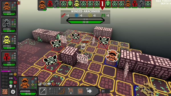 скриншот Dungeon Reels Tactics 1