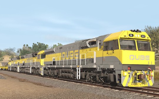 скриншот Trainz 2019 DLC - QUBE GE C44aci Pack 4