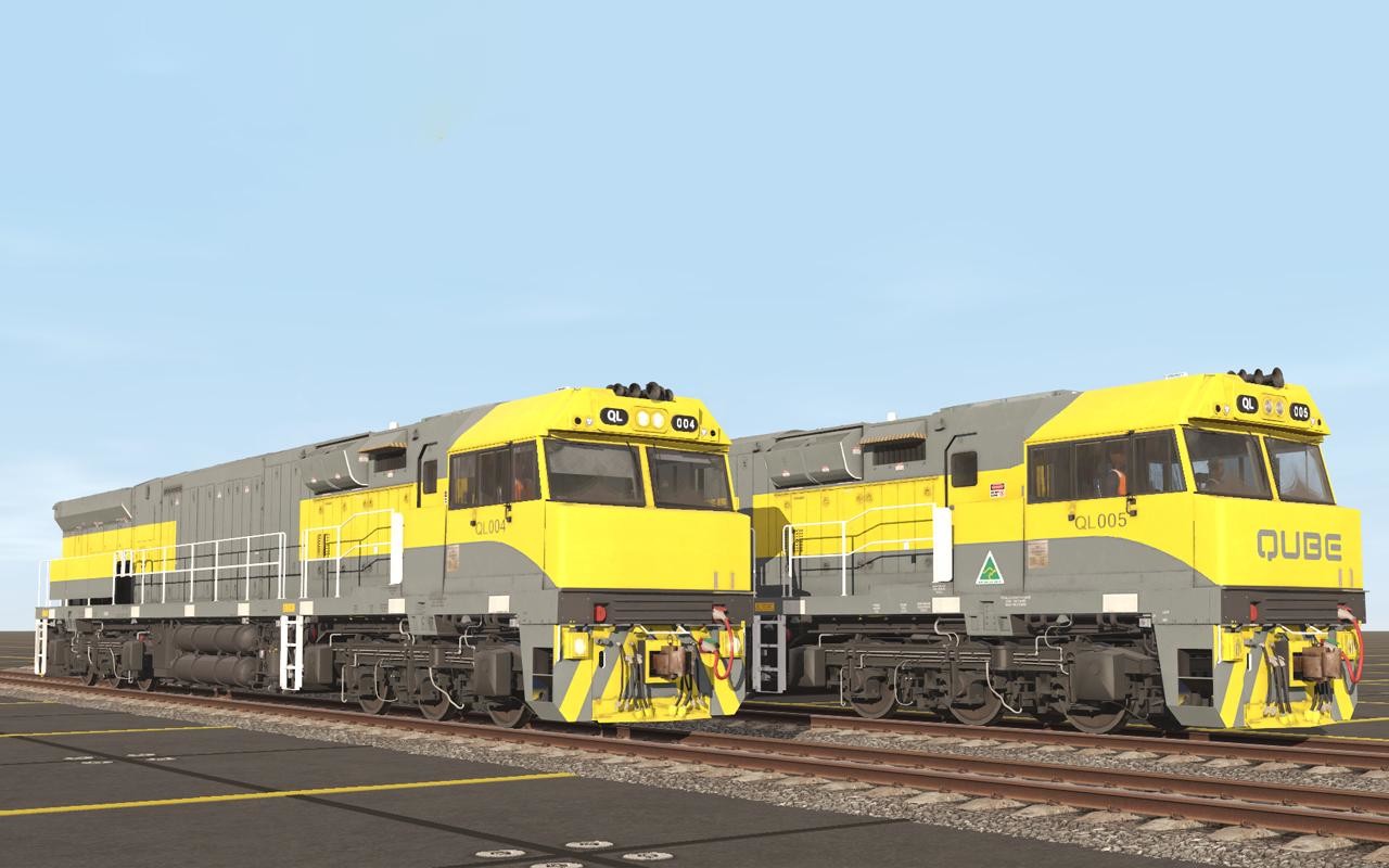 Trainz 2019 DLC - QUBE GE C44aci Pack #2
