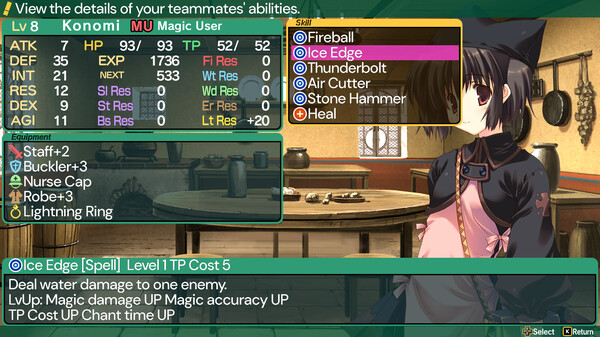 Скриншот из Dungeon Travelers: To Heart 2 in Another World