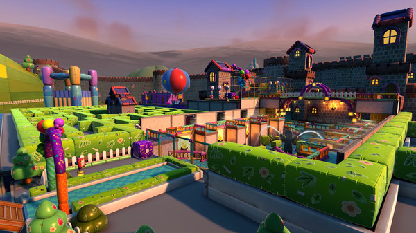 Скриншот из Golf With Your Friends - Bouncy Castle Course Скриншот из Golf With Your Friends - Bouncy Castle Course