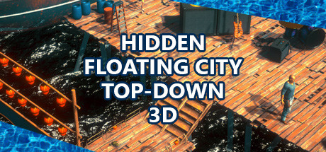 Hidden Floating City Top-Down 3D Cover Image