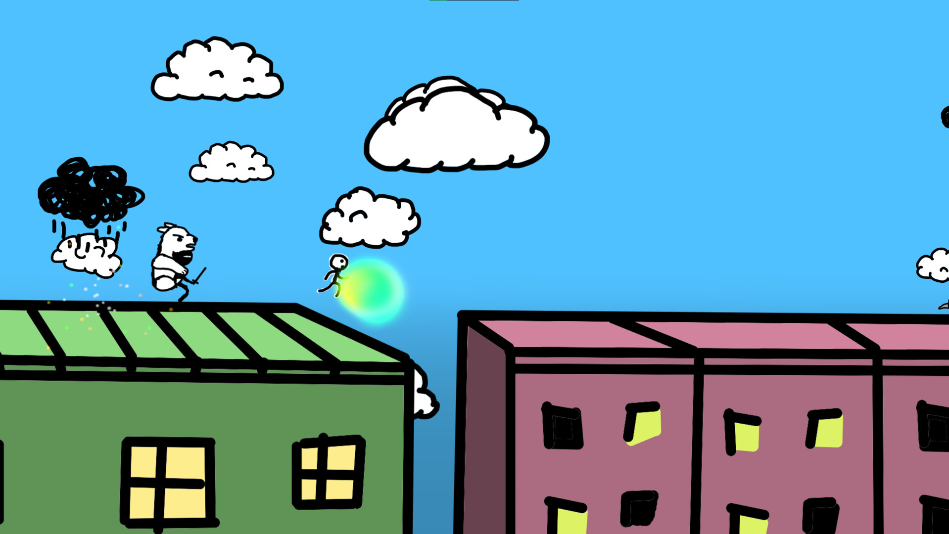 Polar Bear Riding A Ninja #3