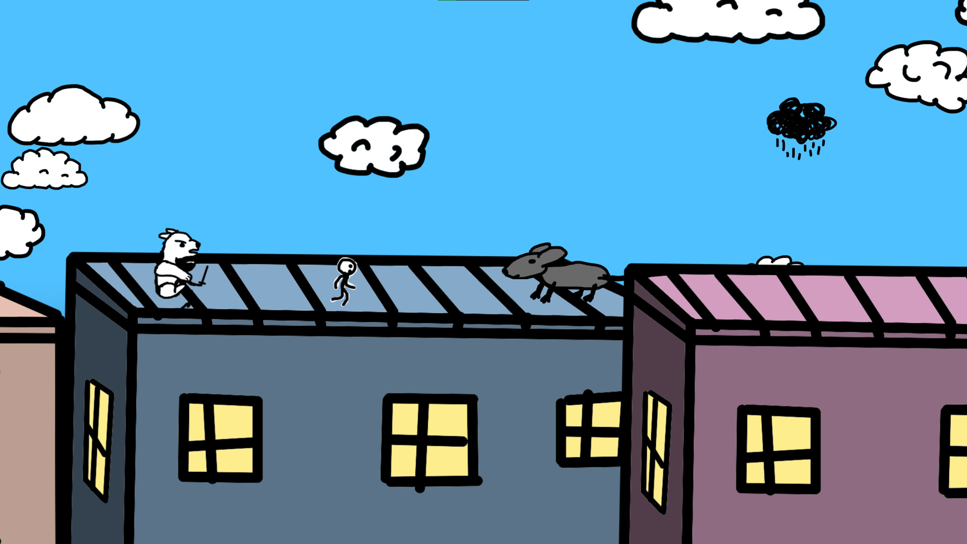 Polar Bear Riding A Ninja #2