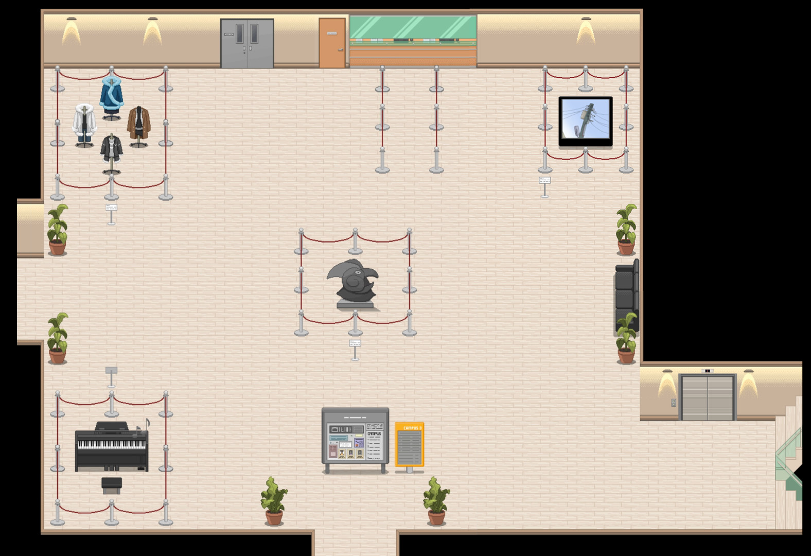 RPG Maker MV - Ann – Art School Tilesets #4