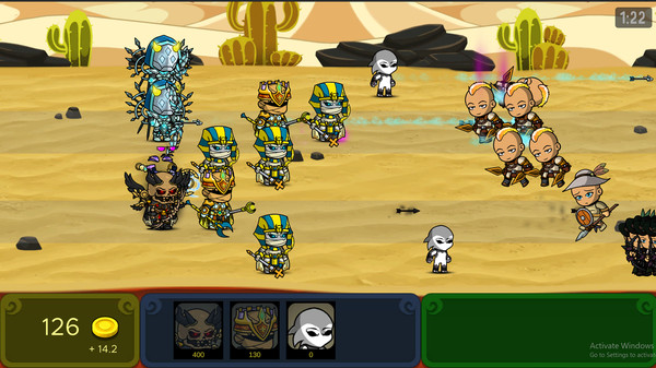 Скриншот из Undeads vs Humans