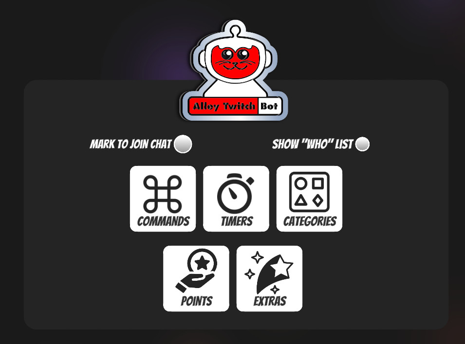 Alley Twitch Bot screenshot 1