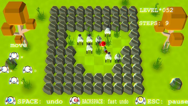 скриншот Push the Sheep 1