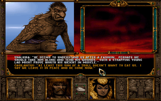 скриншот Ravenloft: Stone Prophet 0