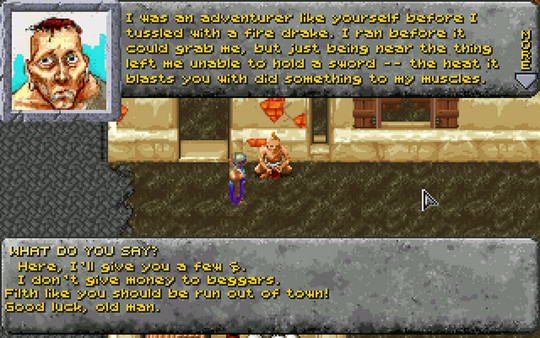 Скриншот из Dark Sun: Wake of the Ravager