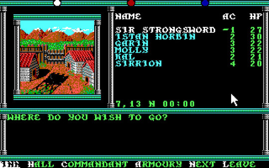 Скриншот из Champions of Krynn