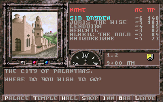 Скриншот из The Dark Queen of Krynn
