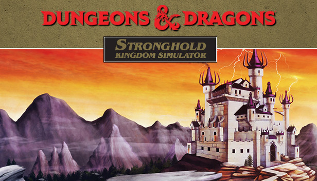 Dungeons & Dragons Stroghold – FM Towns Marty, Japan Import, Complet In Box, Très Bon état