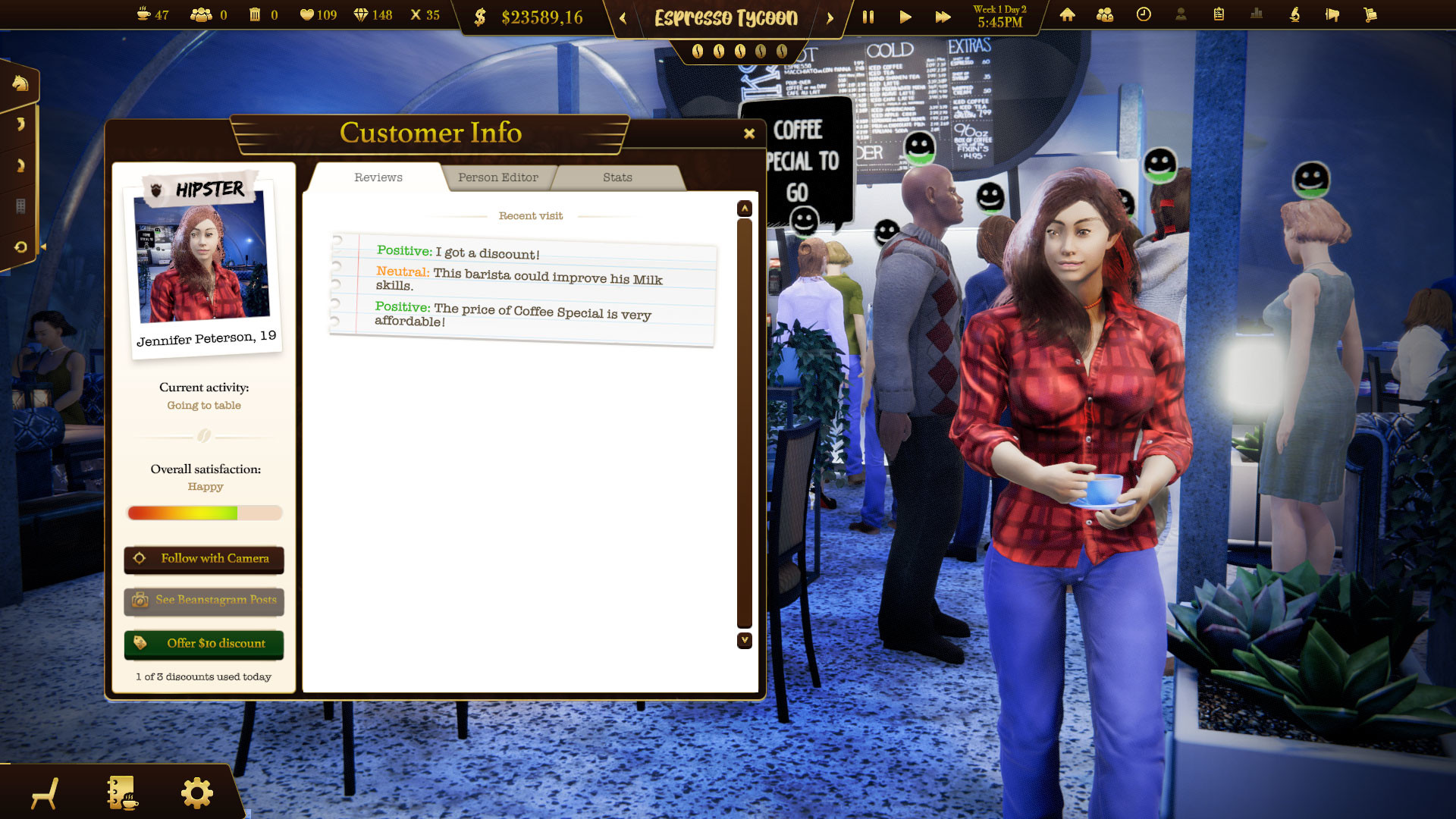 Espresso Tycoon Prologue: Underwater #5