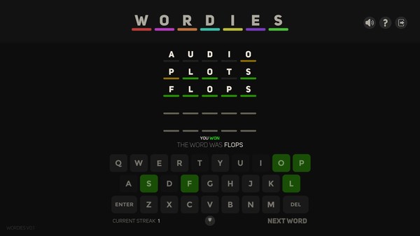 Скриншот из Wordies