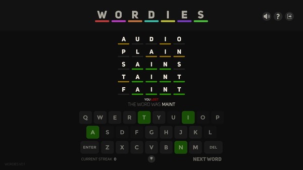 Скриншот из Wordies