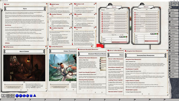 скриншот Fantasy Grounds - Level Up Adventurer's Guide 0