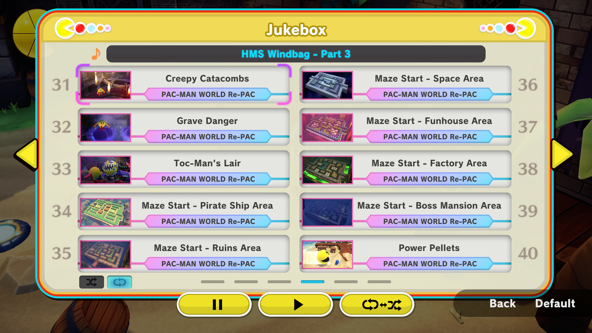 PAC-MAN WORLD Re-PAC - Jukebox #5