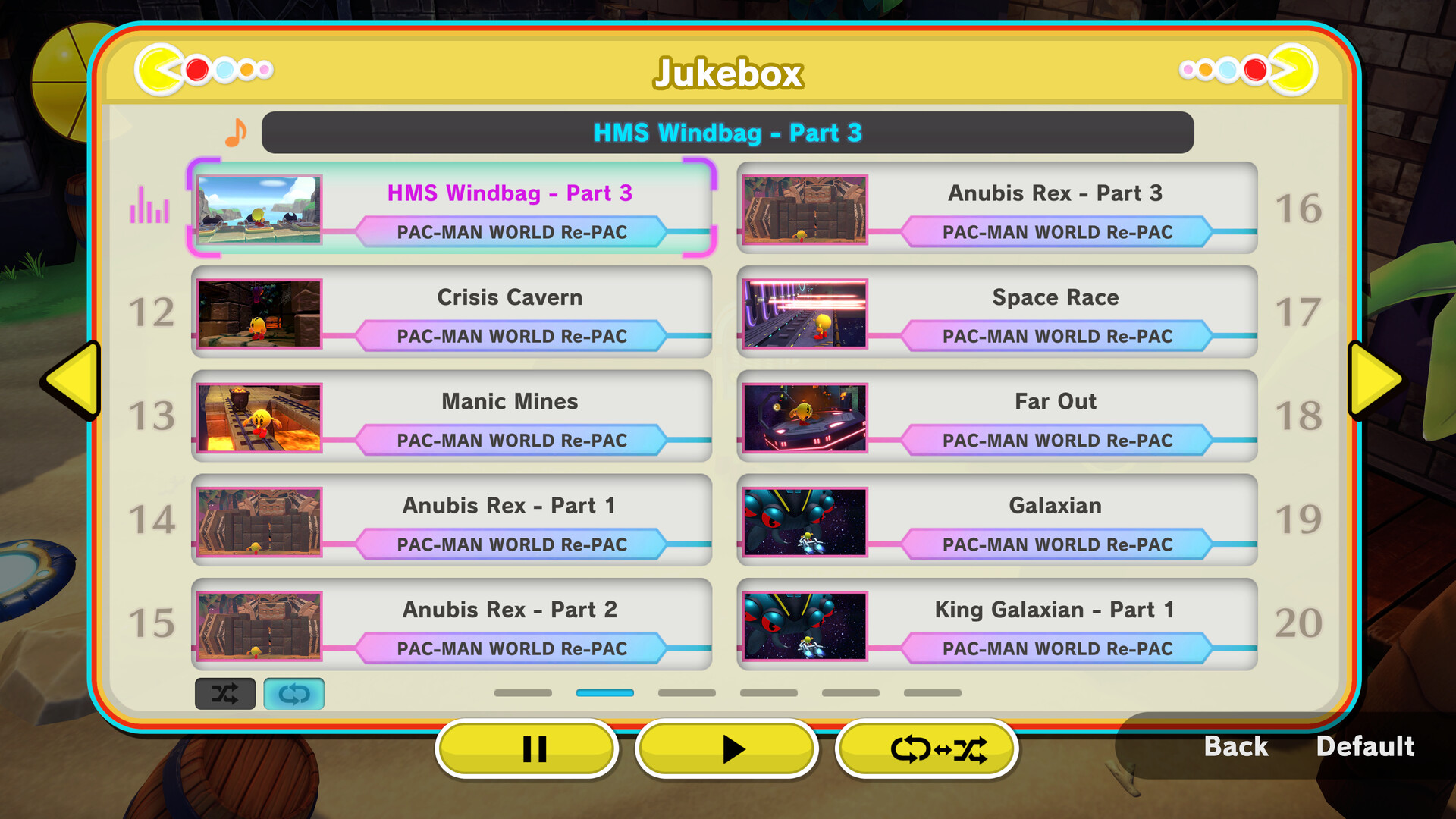 PAC-MAN WORLD Re-PAC - Jukebox #3