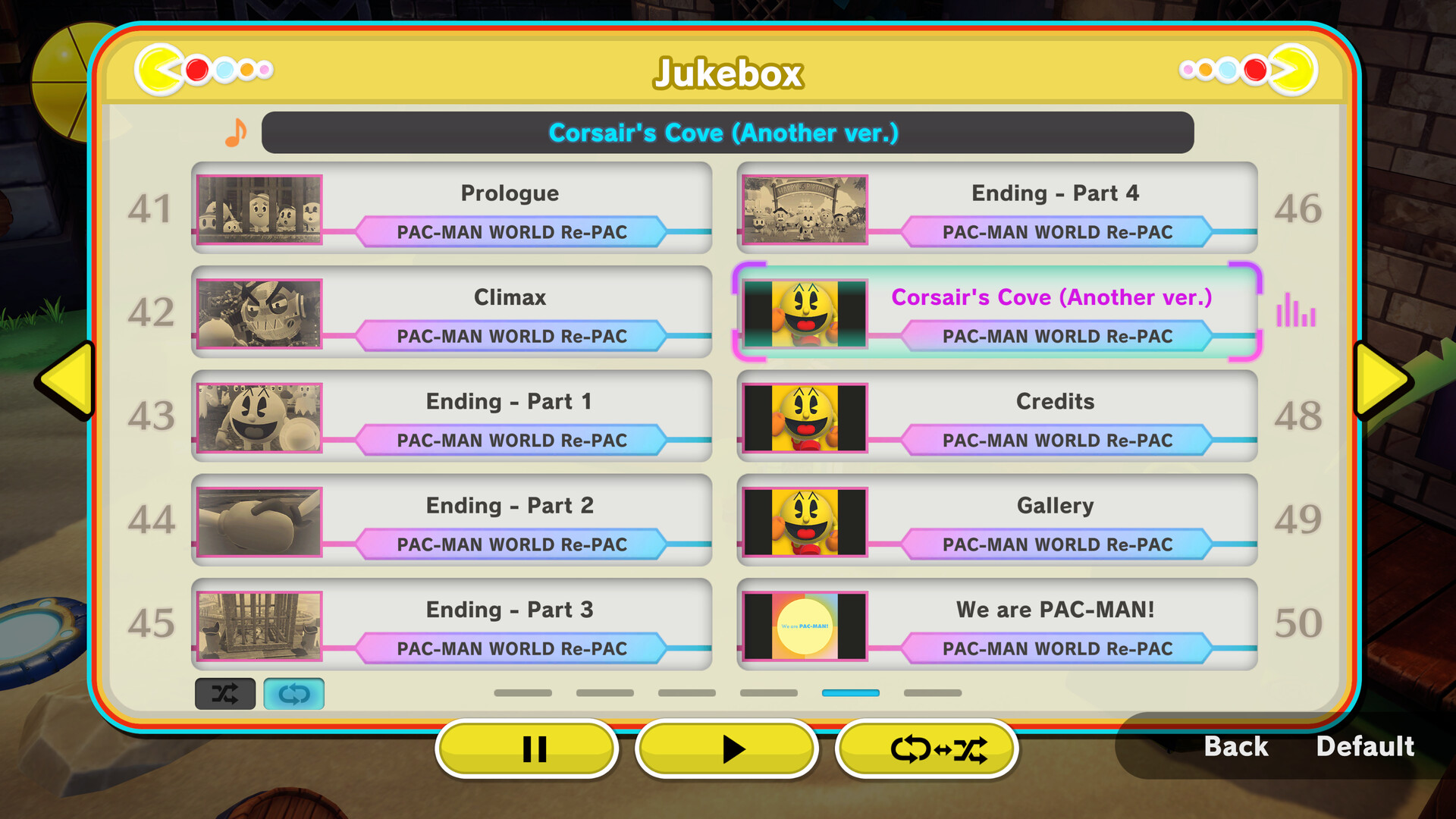 PAC-MAN WORLD Re-PAC - Jukebox #6