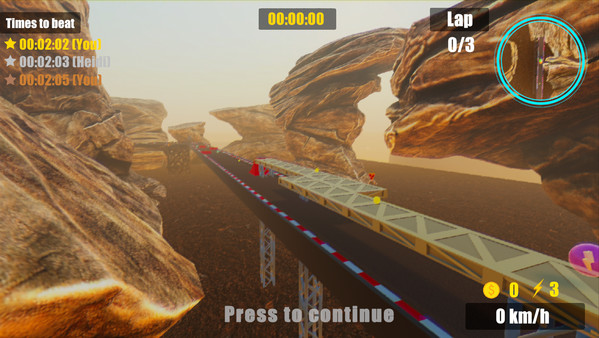 Скриншот из Retro Karting 22