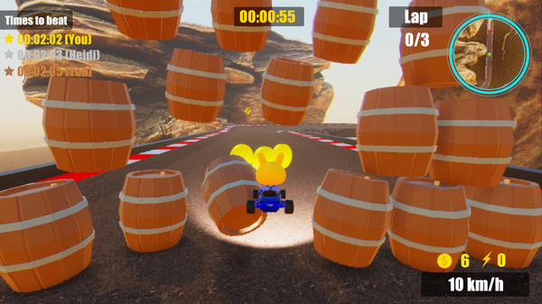 Скриншот из Retro Karting 22