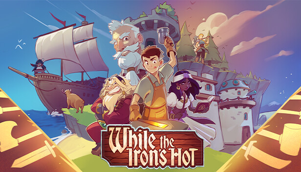 Capsule image of "While the Iron's Hot" which used RoboStreamer for Steam Broadcasting