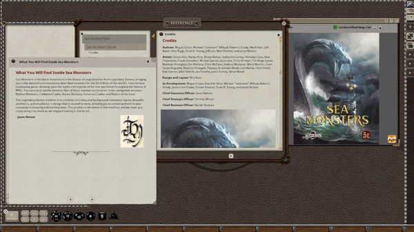 скриншот Fantasy Grounds - Sea Monsters (5E) 0