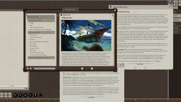 скриншот Fantasy Grounds - Sea Monsters (5E) 1