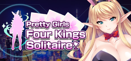 Pretty Girls Four Kings Solitaire Cover Image