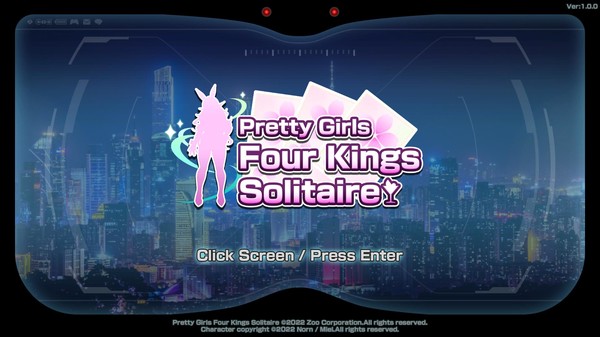 скриншот Pretty Girls Four Kings Solitaire 5