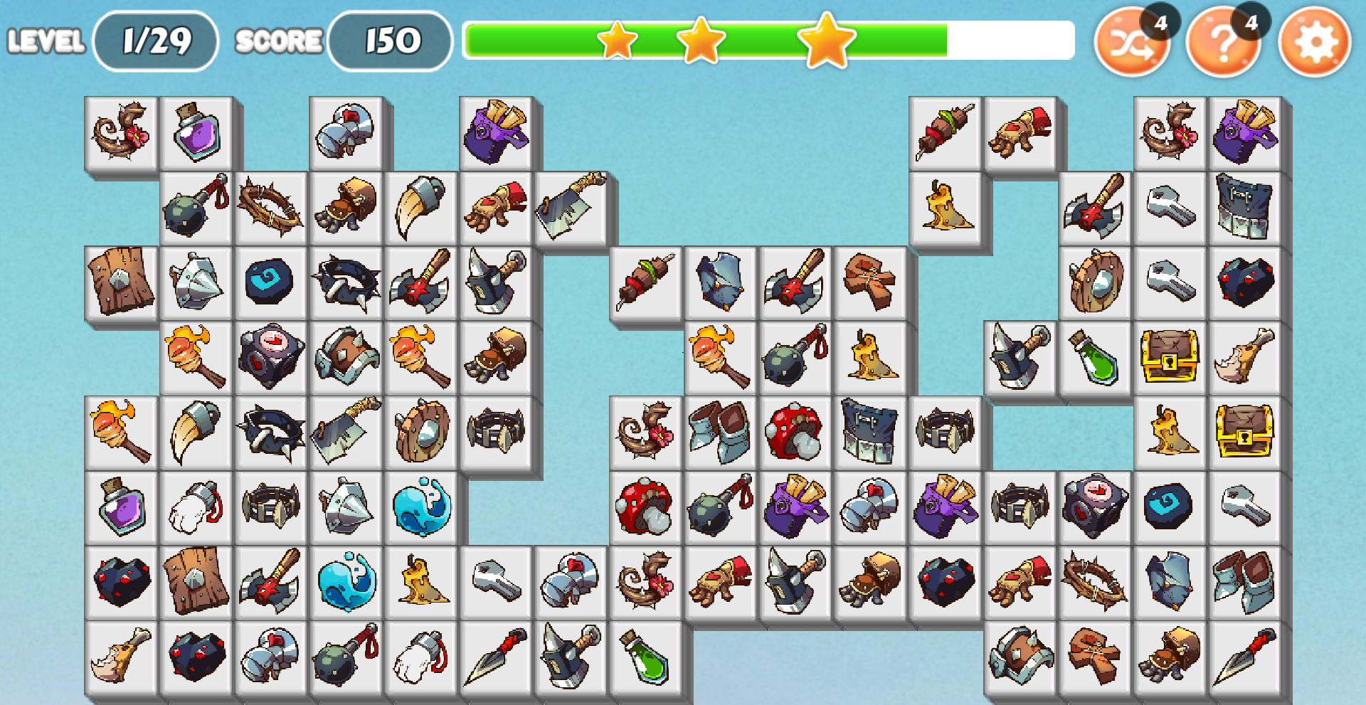 Monsters and Warriors - Onet Match Connect в Steam