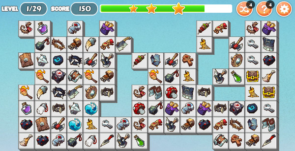 Скриншот из Monsters and Warriors - Onet Match Connect