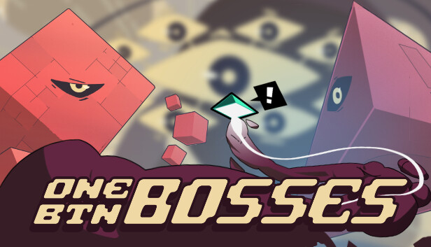 Capsule Grafik von "One Button Bosses", das RoboStreamer für seinen Steam Broadcasting genutzt hat.